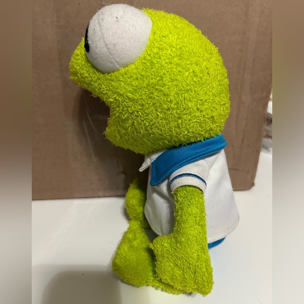 Baby Kermit The Frog Muppet Babies Muppet Soft Stuffed Plush Toy - Picture 4 of 6